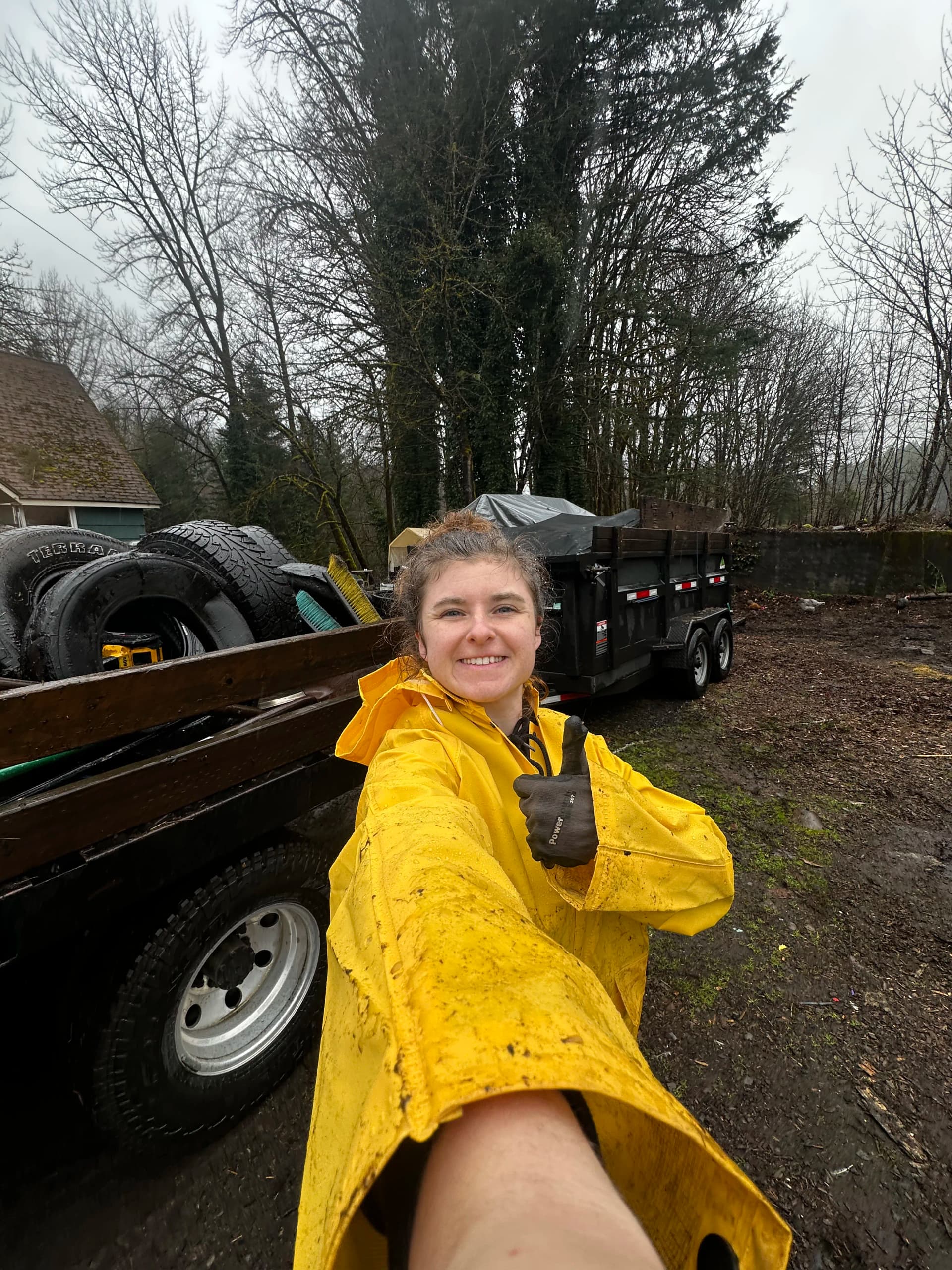 Vacant Lot Cleanup in Idanha That Had a Few Surprises image