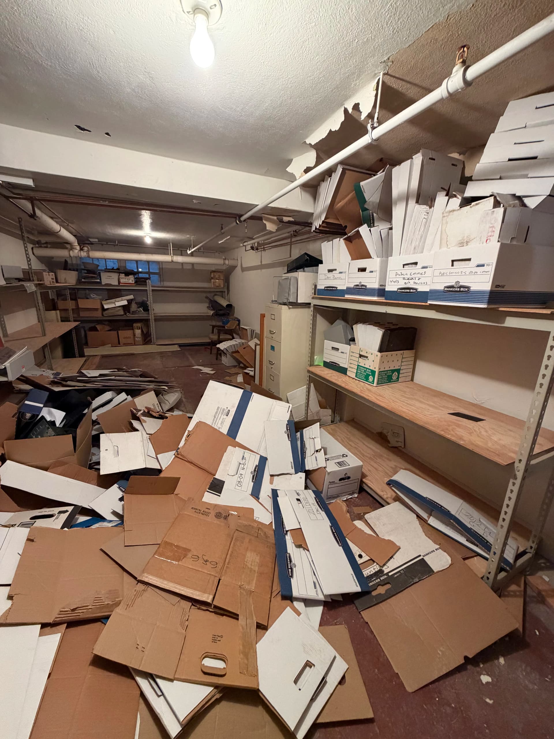 Basement Storage Cleanout for a Corvallis Business After an Office Move image